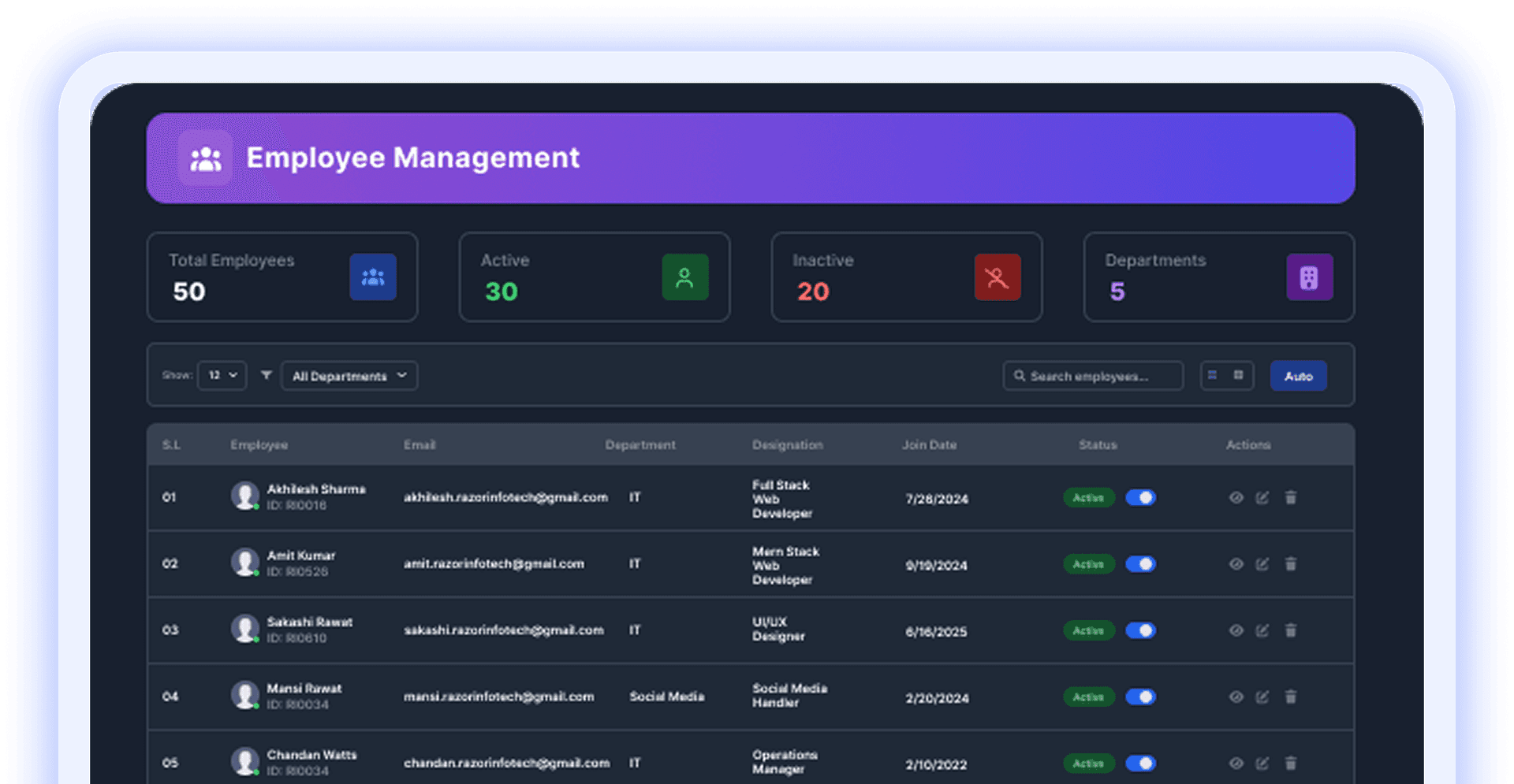 Core HR in Human Maximizer
