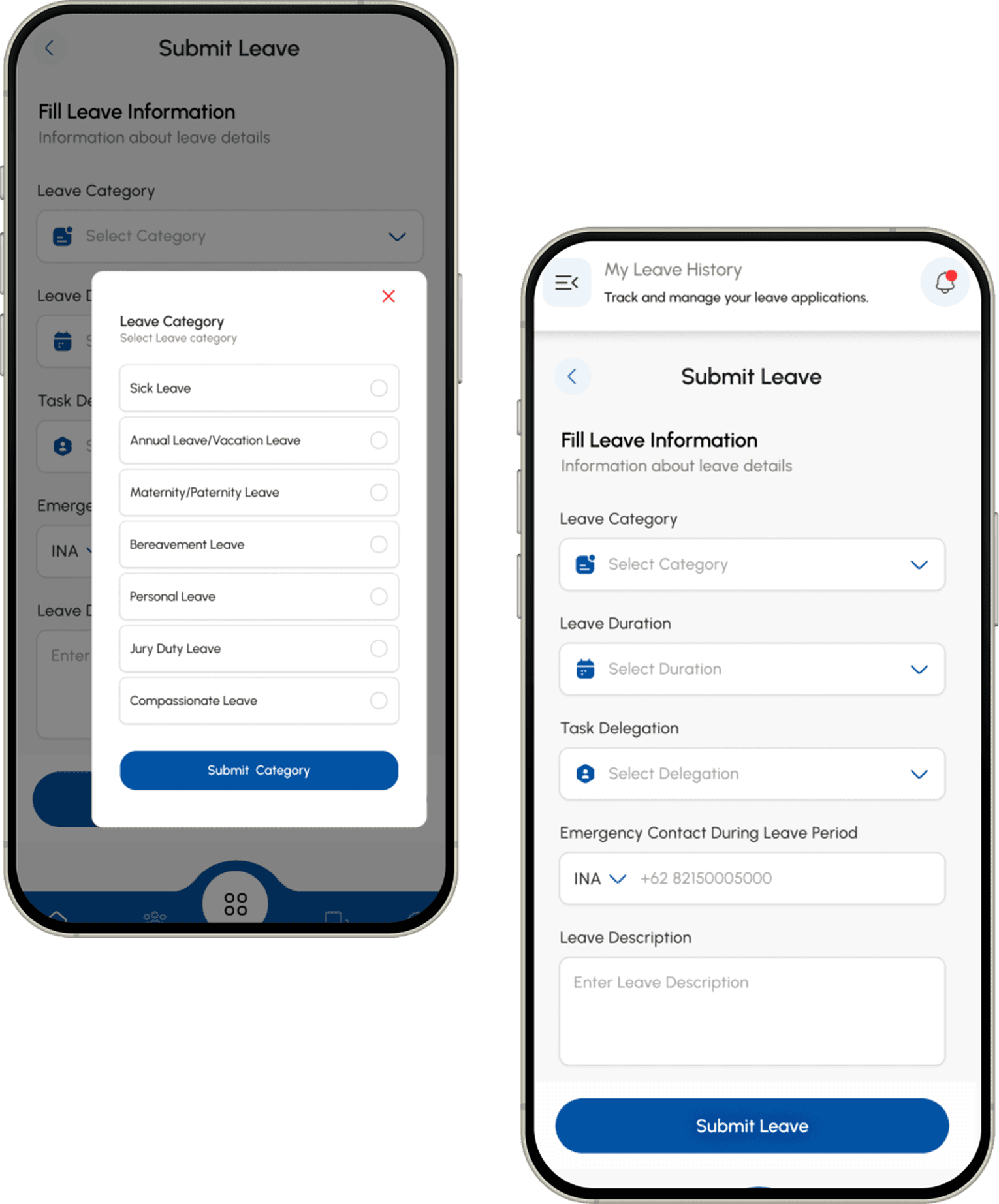 Human Maximizer mobile app showing loans dashboard and loan details