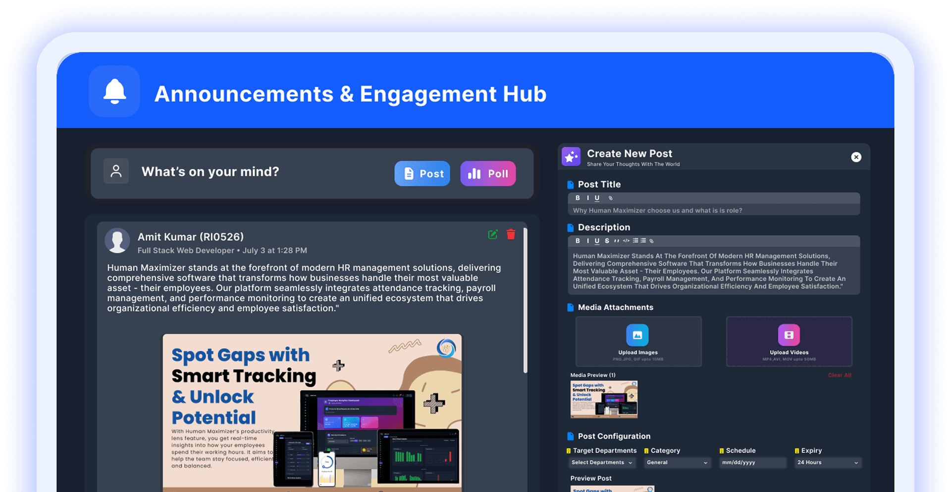 Core HR in Human Maximizer