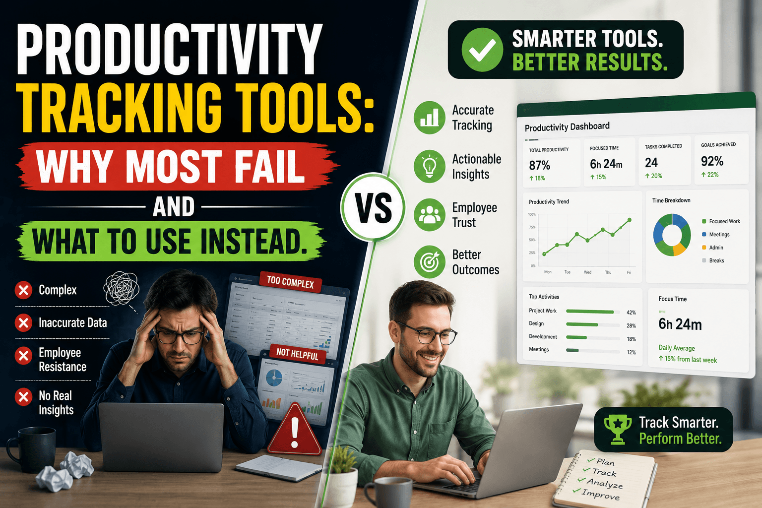 Productivity Tracking Tools: Why Most Fail and What to Use Instead