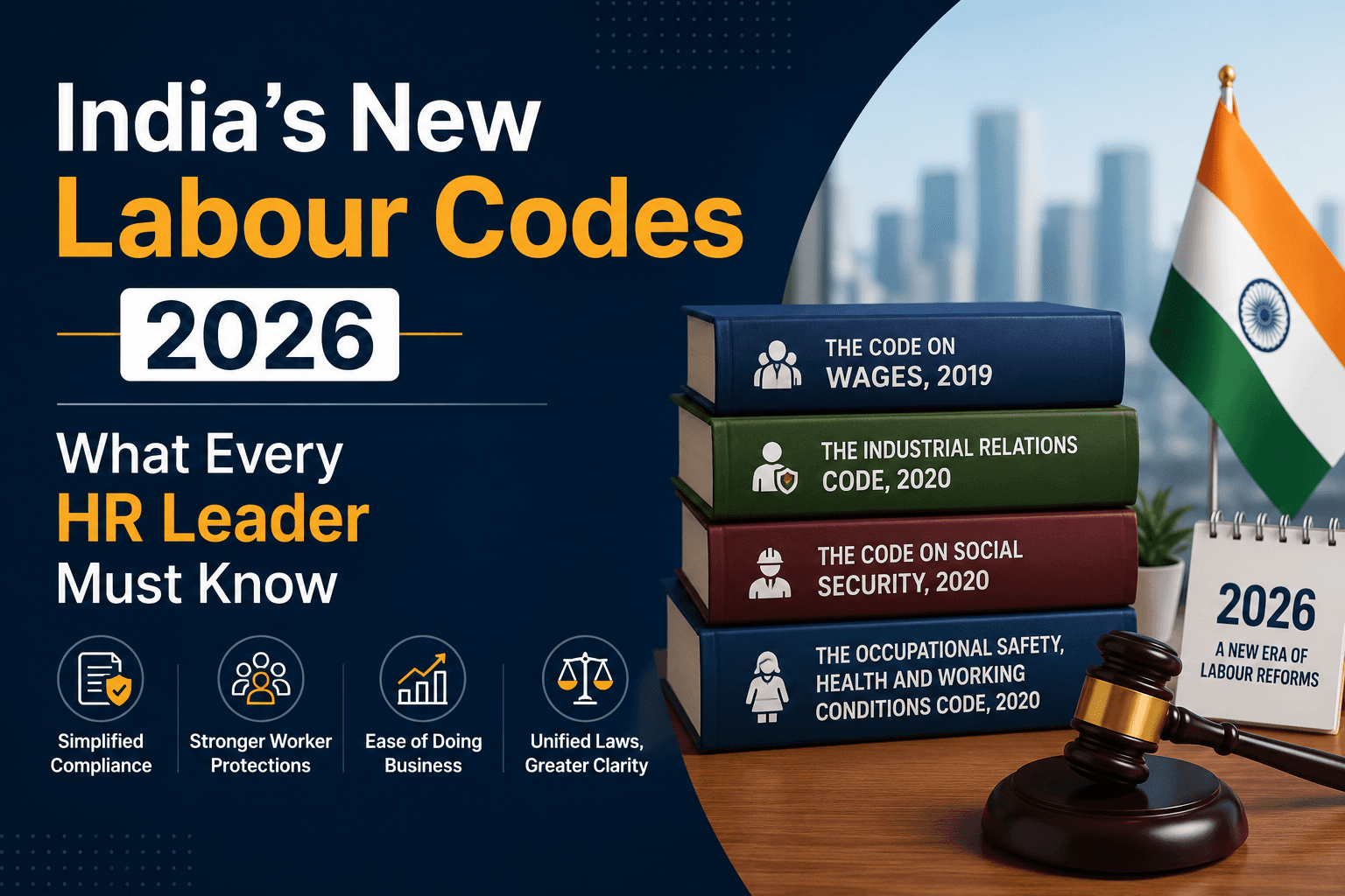 India's New Labour Codes 2026: What Every HR Leader Must Know