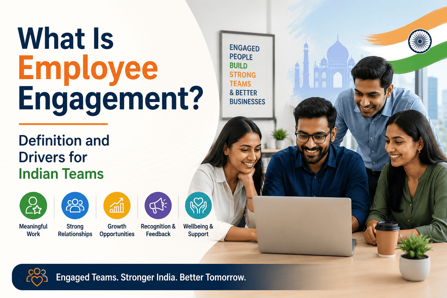 What Is Employee Engagement? Definition and Drivers for Indian Teams